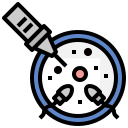 IVF with ICSI using retrieved sperm