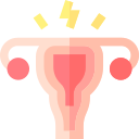 Severe period cramps icon