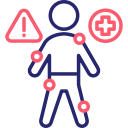 Symptoms that worsen during physical exertion.