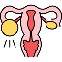 Multiple small cysts in ovaries